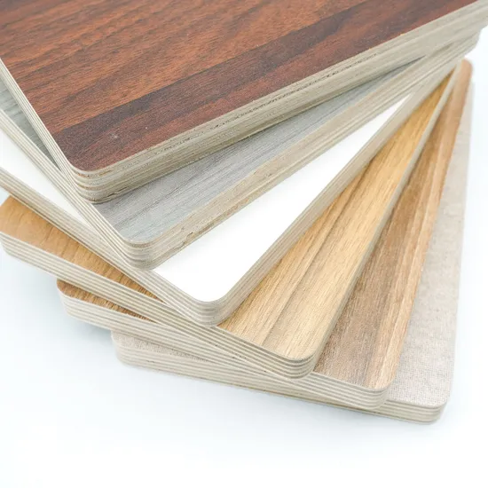 UV High Gloss Waterproof Melamine Plywood For Furniture And Decoration