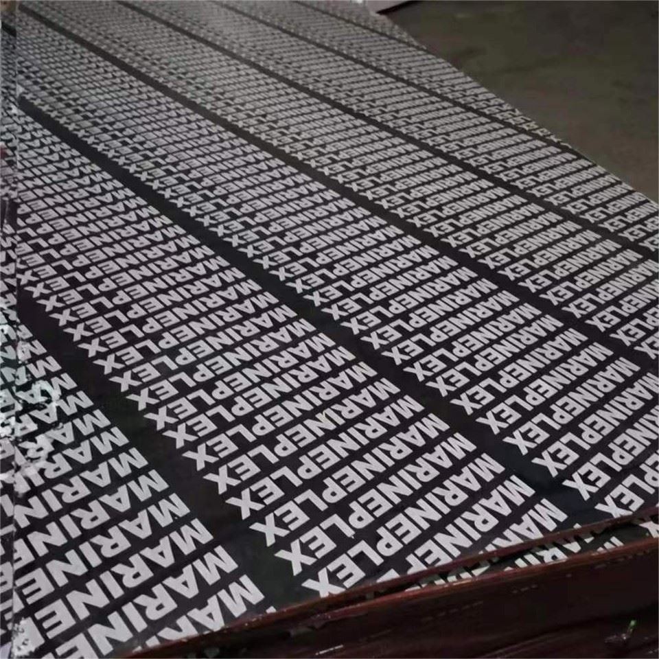 Suitable For Building Brown/black/green Melamine Veneered Plywood suppliers