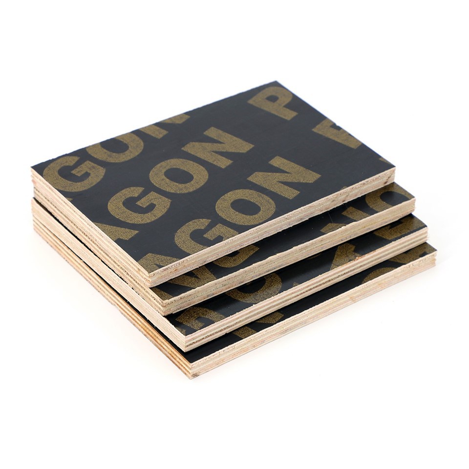 Suitable For Building Brown/black/green Melamine Veneered Plywood high quality